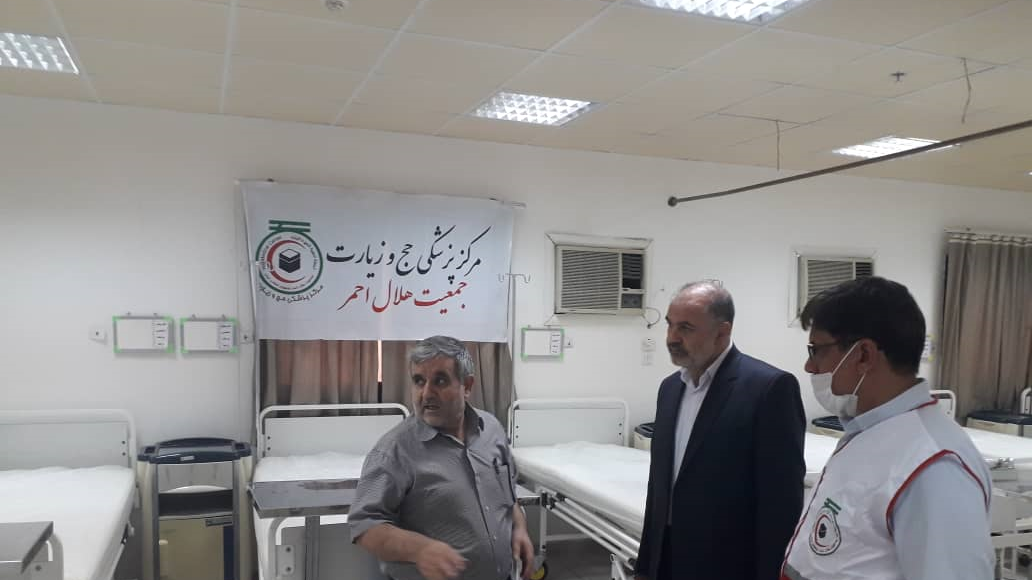 قدردانی رئیس ستاد حج و زیارت در مکه مکرمه از تلاشهای هلالاحمر